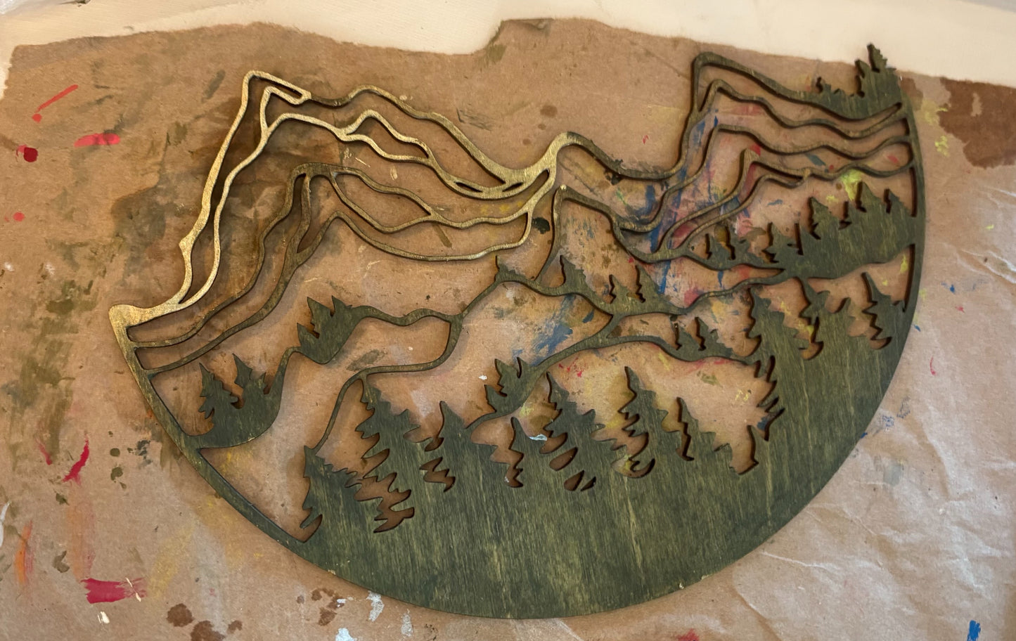 DIY Mountain Mandala Paint Kit