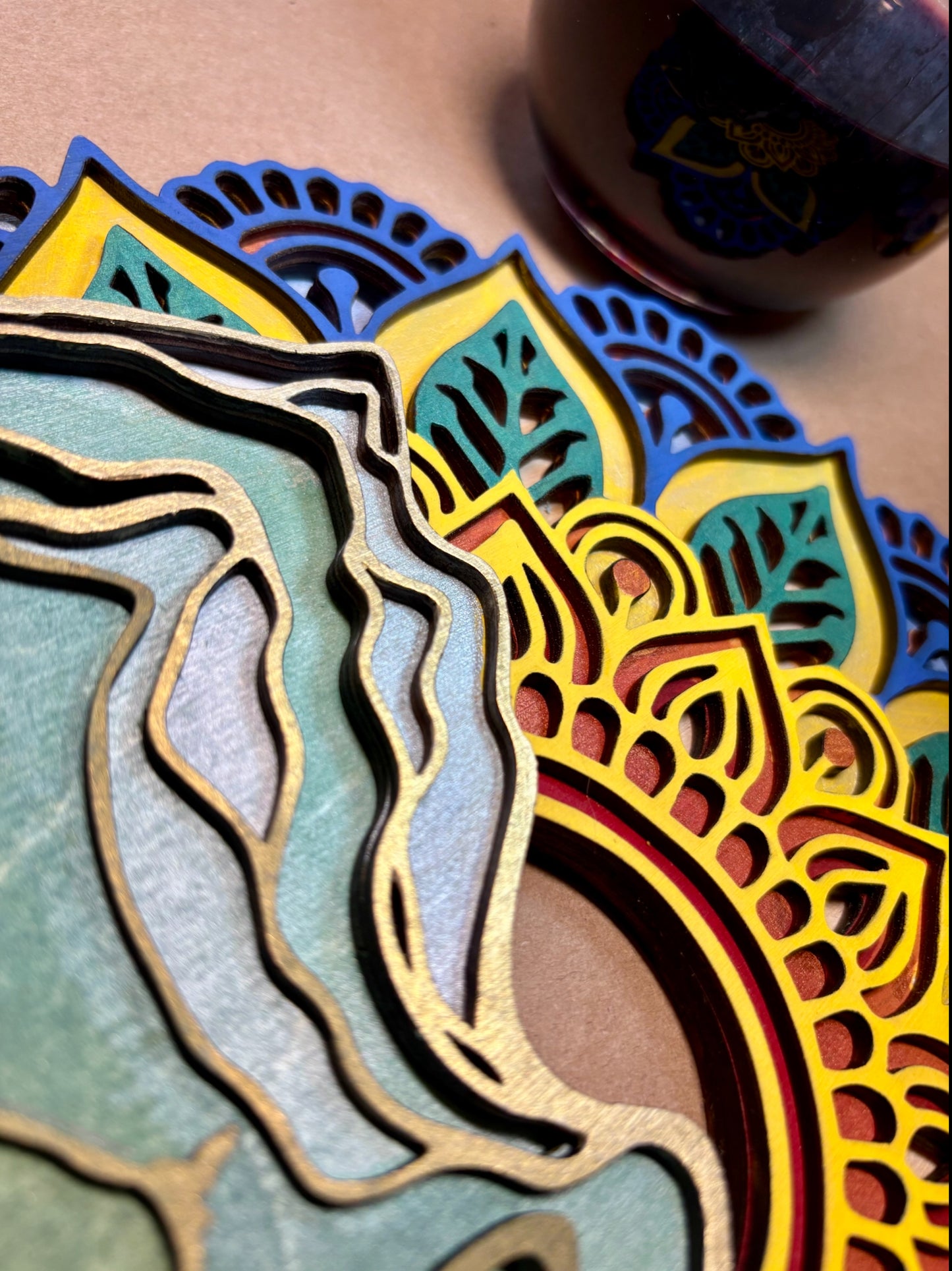 DIY Mountain Mandala Paint Kit